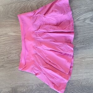 Pink skirt